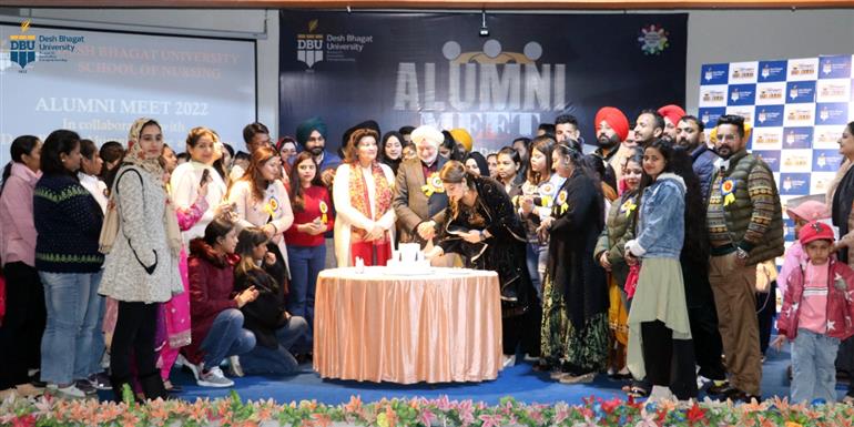 ALUMNI MEET OF NURSING STUDENTS AT DESH BHAGAT UNIVERSITY