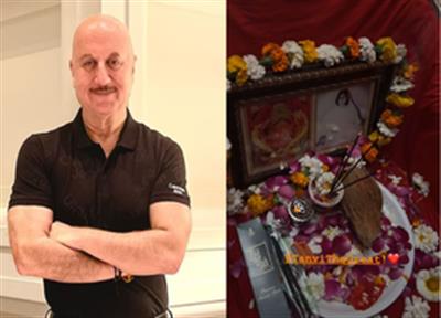 Anupam Kher offers a sneak peek into set of his upcoming directorial ‘Tanvi The Great’