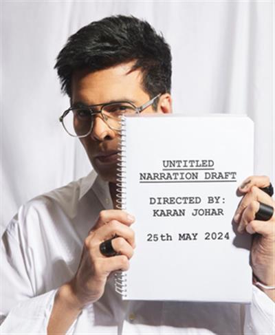 On 51st birthday, Karan Johar announces his new 'untitled' directorial project