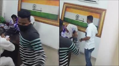 Odisha: Miscreants hurl ink at OPCC President Sarat Pattanayak