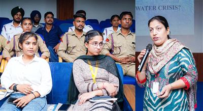 देश भगत यूनिवर्सिटी की एनसीसी इकाई ने जागरूकता बढ़ाने के लिए जल संकट कार्यक्रम का किया आयोजन