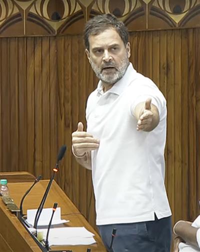 Portions of Rahul Gandhi's controversial Lok Sabha speech expunged