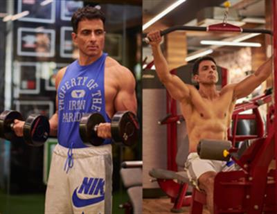 Sonu Sood does crunches, push-ups while watching TV, says meat not required for great physique