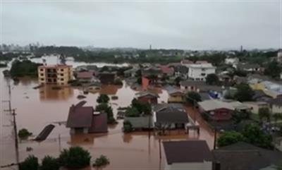 ब्राज़ील में आई बाढ़ में अब भी 33 लोग लापता
