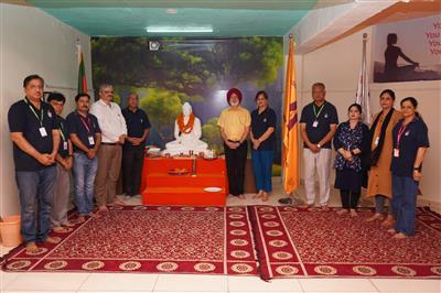 Desh Bhagat University dedicated a new Mahatma Buddha Meditation Center for the betterment of students