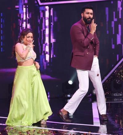 Vicky Kaushal, Neha Kakkar dance to 'Tauba Tauba' from 'Bad Newz' on 'Superstar Singer 3'
