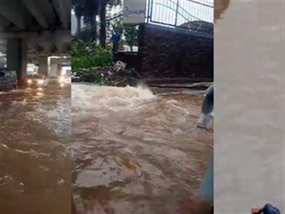 Nepali boy among 3 electrocuted in flooded Pune, Lavasa city hill part collapses on villas