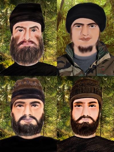 J&K Police release sketches of 4 terrorists, rewards announced for info leading to them