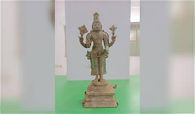 Vishnu idol of 15-century era seized in Tamil Nadu, 7 arrested