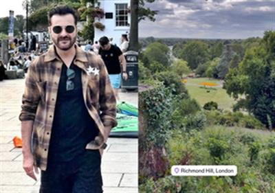 Sanjay Kapoor basks in the glory of nature at this scenic location