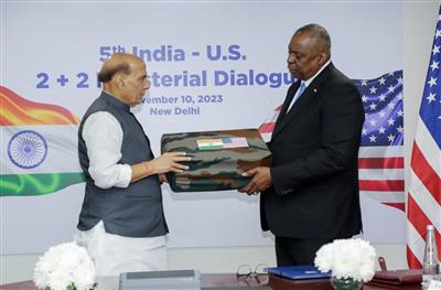 Defence Minister Rajnath Singh hails growing India-US ties