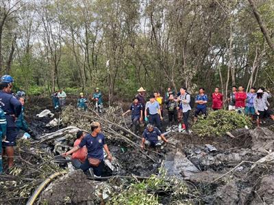 All 9, including 5 Chinese passengers feared dead in Thai plane crash