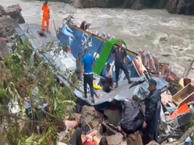 Several tourists from Maharashtra killed as bus plunges into Nepal river