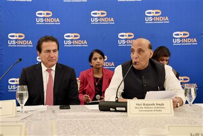 Rajnath Singh invites US defence companies to 'Make in India, Make for World' initiative