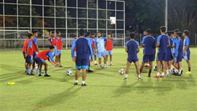 India U17 coach happy with team's preparation ahead of friendlies against Indonesia