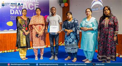 Desh Bhagat University organized Natonal Space Day