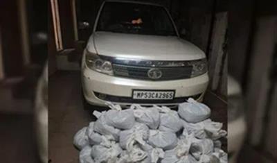 Over 83 kg ganja valued at Rs 33.50 lakh seized in Telangana