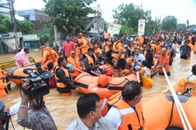 Flood situation: 86 trains cancelled in Telangana, Andhra Pradesh