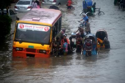 Bangladesh capital reels under waterlogging amid heavy morning rain