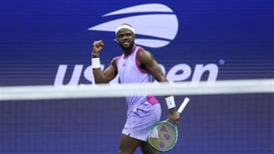 US Open: Tiafoe sets up all-American SF after Dimitrov retires