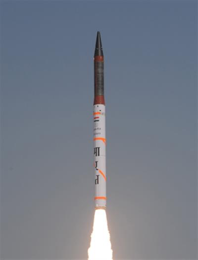 India successfully launches Agni-4 ballistic missile