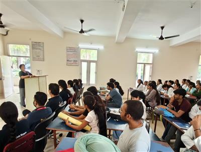 Desh Bhagat Ayurvedic College and Hospital organised Seminar & Poster making competition on National Nutrition week