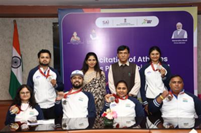 Sports Minister facilitates Paralympics medallists, says contingent is ‘bringing pride’ to India