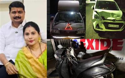 Pune drunk tempo driver mows down MNS leader’s wife