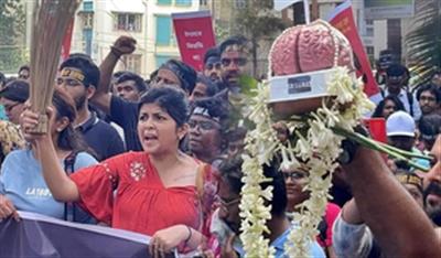 RG Kar case: Protest march by doctors to Bengal health department HQ