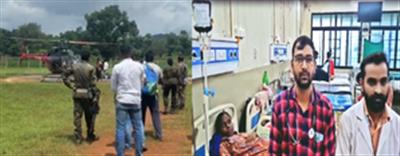 Humane gesture: Gadchiroli police airlift rare blood group in chopper to revive new mom