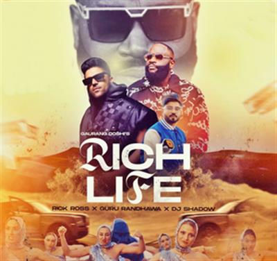 Guru Randhawa, Rick Ross drop poster of their upcoming track ‘Rich Life’