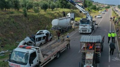 At least three killed, eight injured in road accident in Turkey