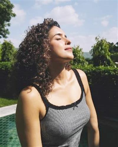 Sanya Malhotra flaunts her beautiful curls