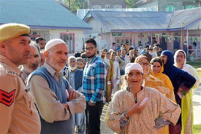 J&K polls: 11.11% voter turnout recorded in first two hours