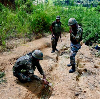 Seven IEDs with 28.5 kg explosives neutralised in Manipur