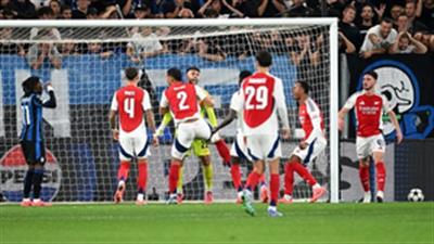 Champions League: Raya's double save earns Arsenal goalless draw at Atalanta