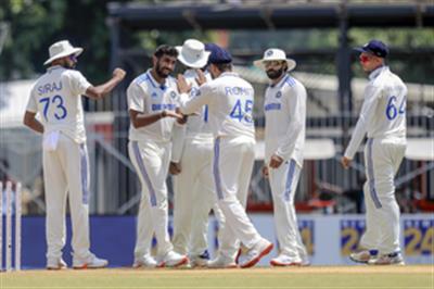 1st Test: Bumrah picks four as India bowl out Bangladesh for 149; take 227-run lead