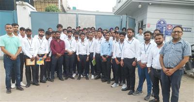 BTech Mechanical Engineering Students from BBSBEC Visit New Swan Enterprises for Industrial Exposure