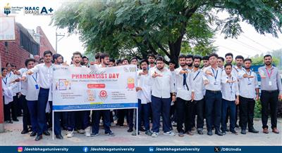 Placebo Club and Faculty of Pharmacy Desh Bhagat University celebrated “World Pharmacist Day