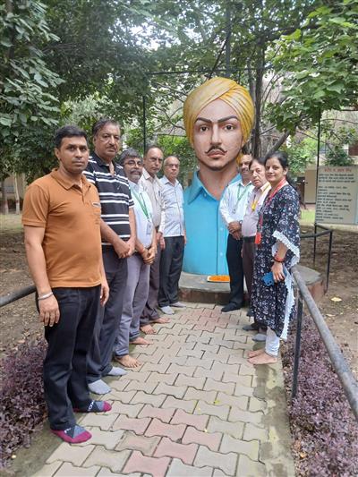 CELEBRATION OF 117th BIRTH ANNIVERSARY OF SHAHEED BHAGAT SINGH