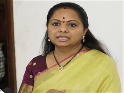 BRS leader Kavitha admitted to hospital for tests