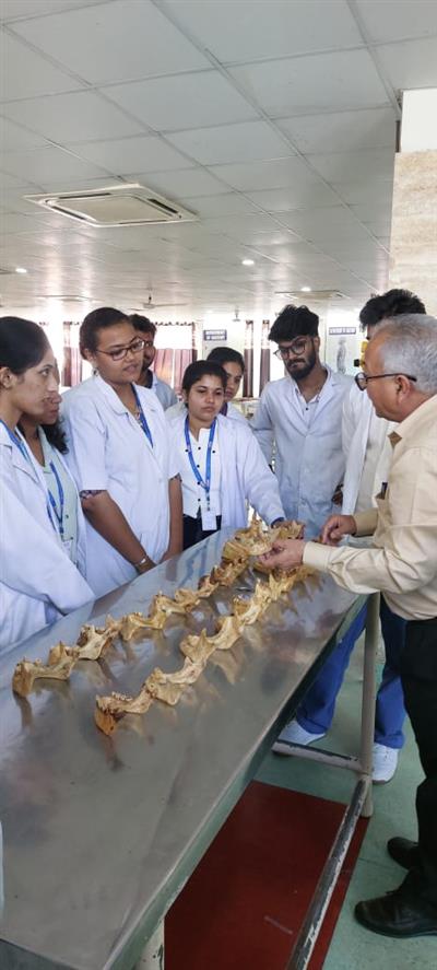 आरआईएमटी यूनिवर्सिटी ,मंडी गोबिंदगढ़ के फॉरेंसिक साइंस के छात्रों की शैक्षणिक यात्रा