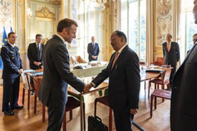 India and France intensify strategic partnership as NSA Doval calls on French President Macron in Paris