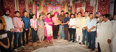 Jai Siya Ram Kala Manch honoured Dr Zora Singh