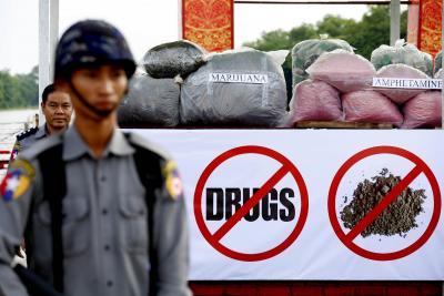 70 kg drugs seized in Myanmar