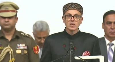 Omar Abdullah sworn in as Chief Minister of Union Territory Jammu and Kashmir