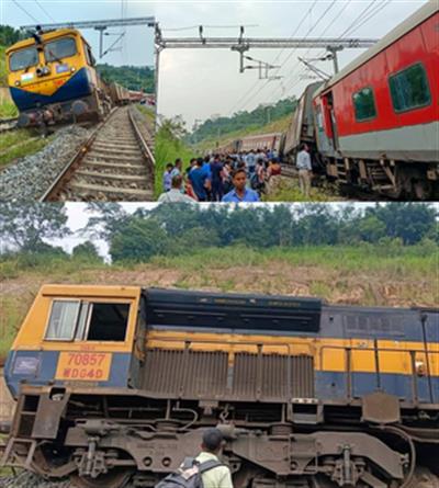 Agartala-Mumbai Express train derails in Assam's Dima Hasao district, no casualties