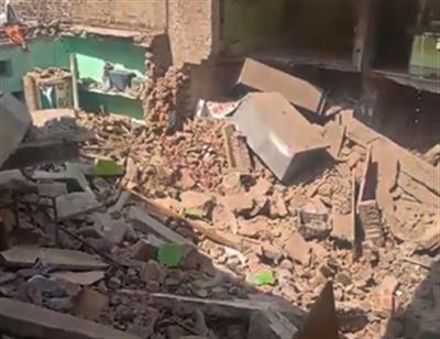 Building collapses after explosion in MP's Morena, many feared trapped