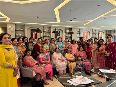 Rotary Club Sirhind Ladies Celebrated Karwa Chauth at Riyasat E Rana