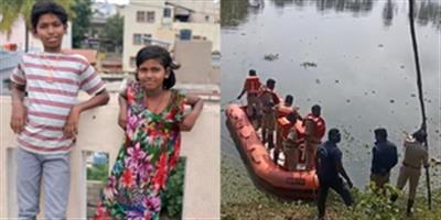 Brother-sister suspected to have drowned in Bengaluru lake